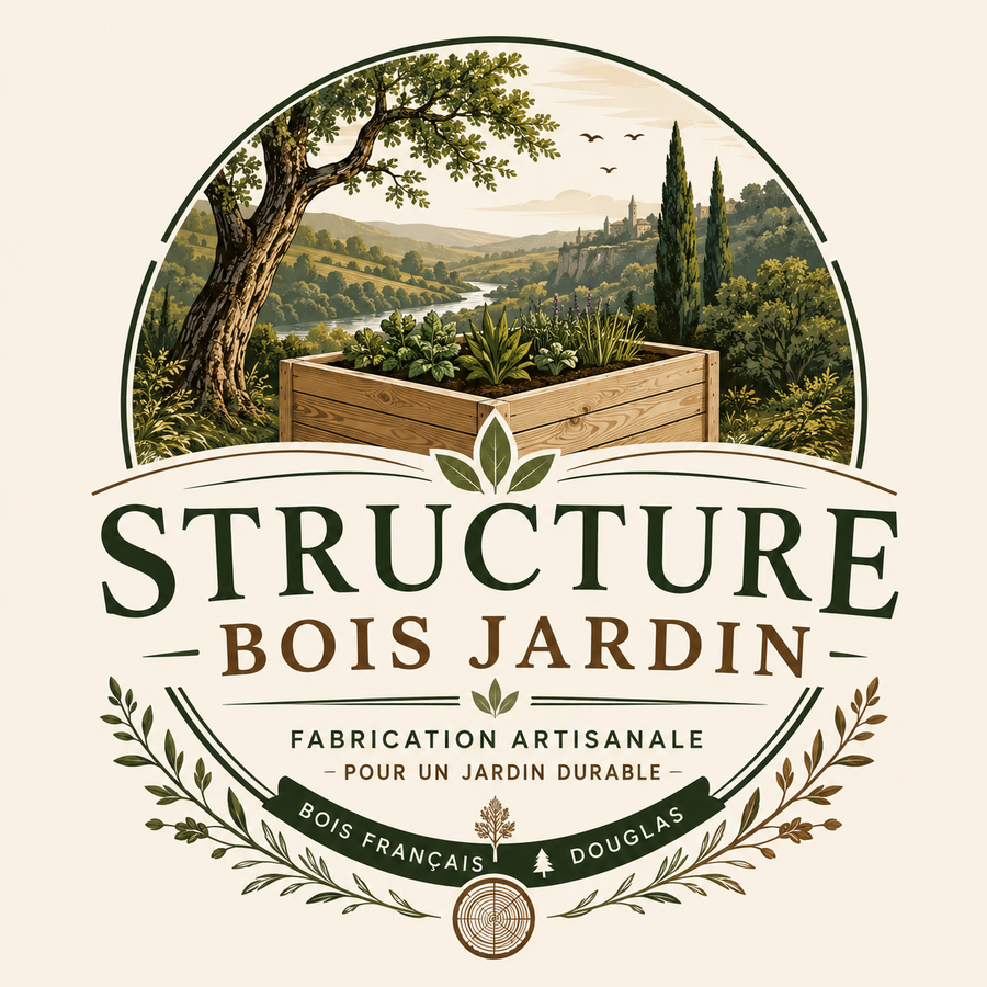 Logo Structure Bois Jardin